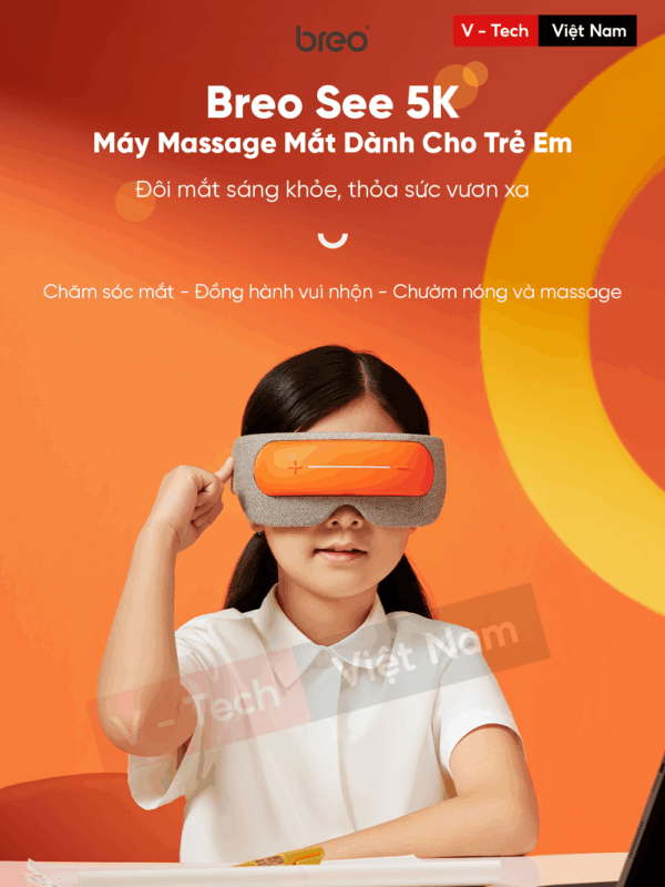 Kính Massage Mắt Trẻ Em Breo See 5K