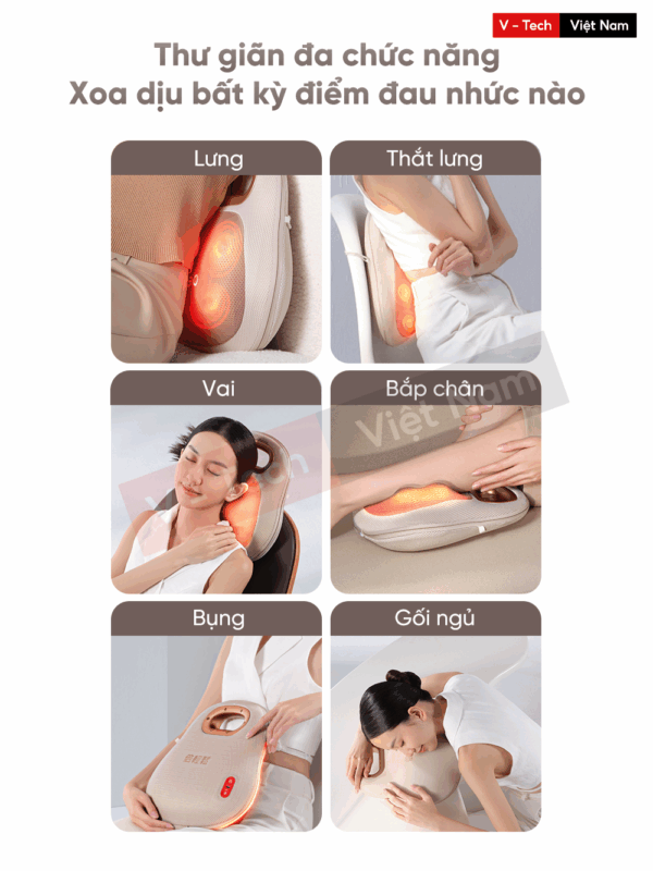 Gối Massage Breo Back Lite