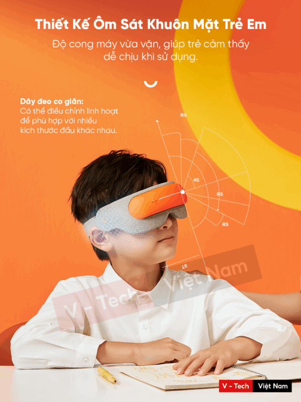 Kính Massage Mắt Trẻ Em Breo See 5K