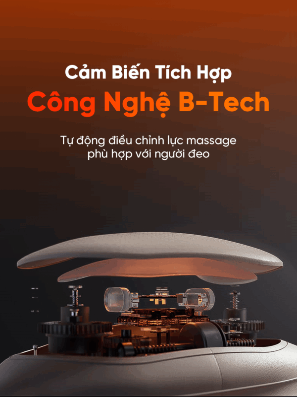 Máy Massage Cổ Vai Gáy Breo N6 Mini – Xông Nóng Huyệt Đạo – Xoa Bóp Cơ