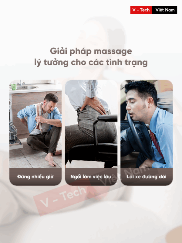 Gối Massage Breo Back Lite