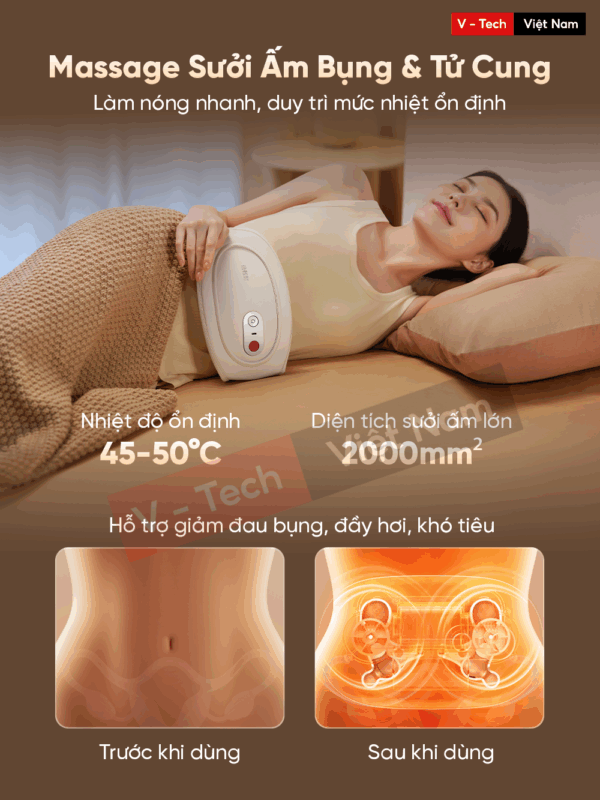 Máy Massage Lưng Breo P3