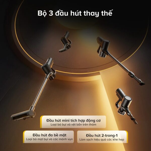 Máy hút bụi cầm tay không dây Roborock F25 ACE Combo