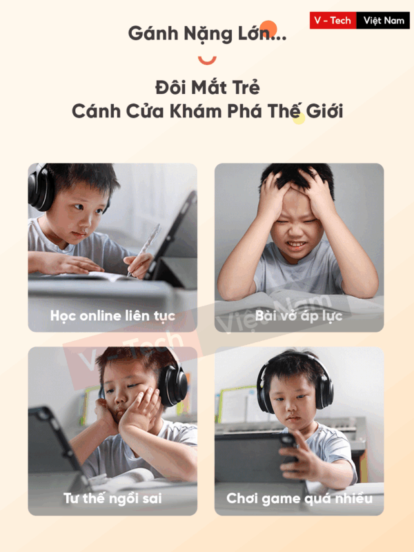 Kính Massage Mắt Trẻ Em Breo See 5K