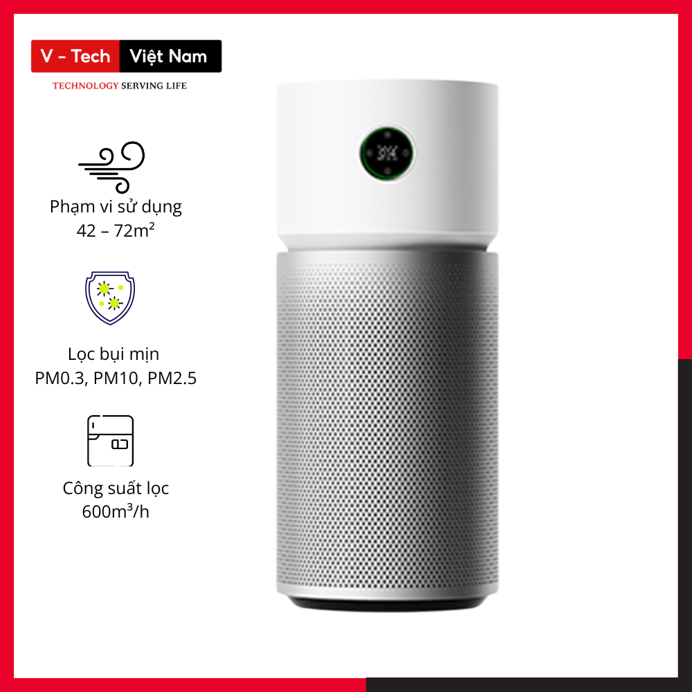 Máy lọc không khí Xiaomi Smart Air Purifier Elite EU
