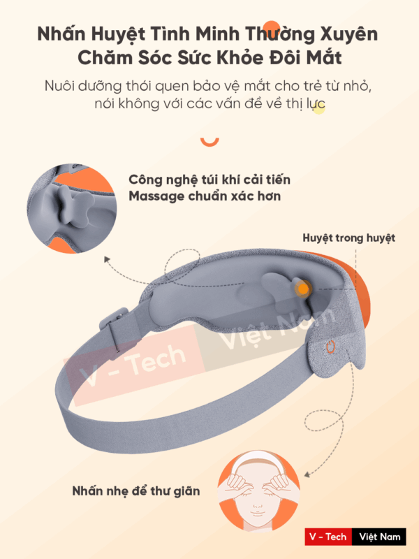 Kính Massage Mắt Trẻ Em Breo See 5K