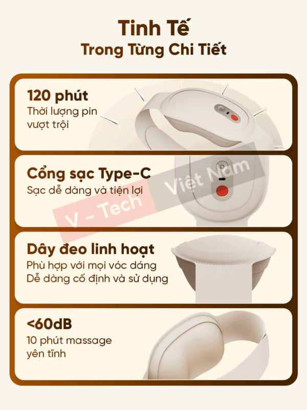 Máy Massage Lưng Breo P3