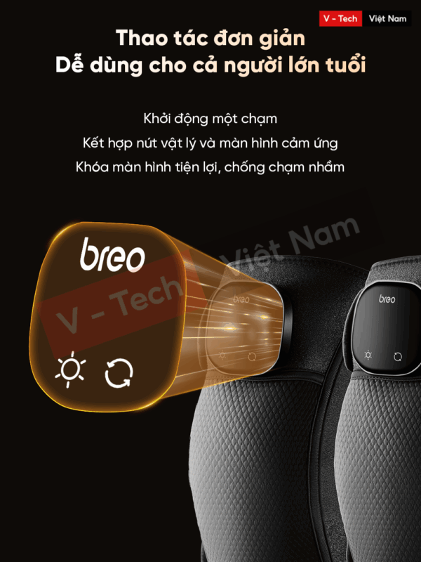 Máy Massage Đầu Gối Breo X2