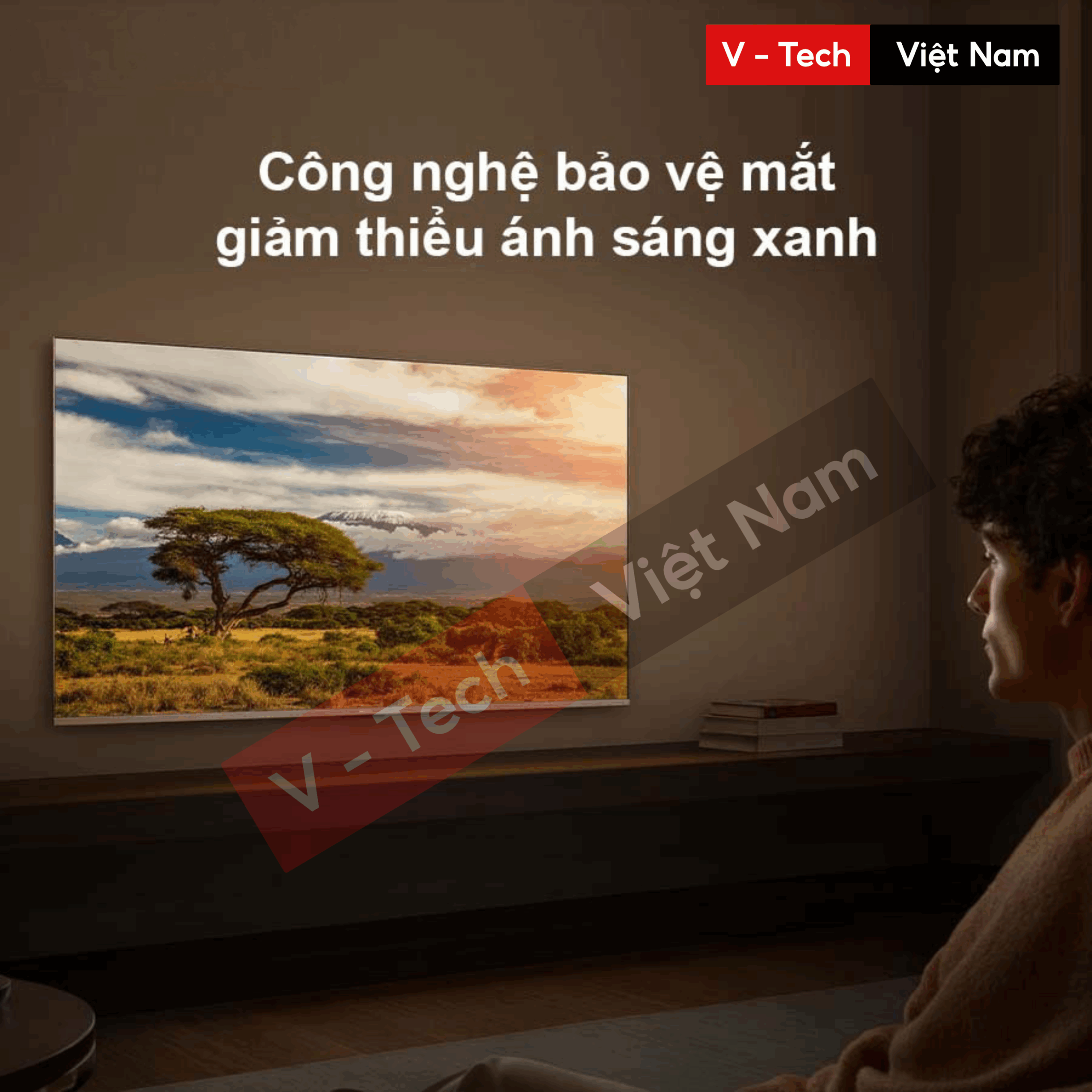 Tại sao TV Xiaomi bị tối bốn góc trong hình ảnh đồng màu?