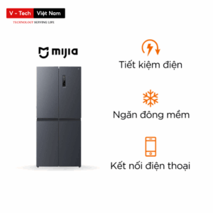 Tủ Lạnh 4 Cánh Xiaomi Mijia 430L – Có ngăn đông mềm [ Tủ 4 cánh bán chạy nhất ]