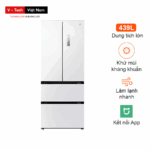 Tủ lạnh Xiaomi Mijia 439L, 4 cửa, thiết kế mỏng, tiết kiệm điện