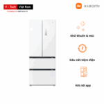Tủ lạnh Xiaomi Mijia 508L kiểu Pháp Màu Trắng Model 2025