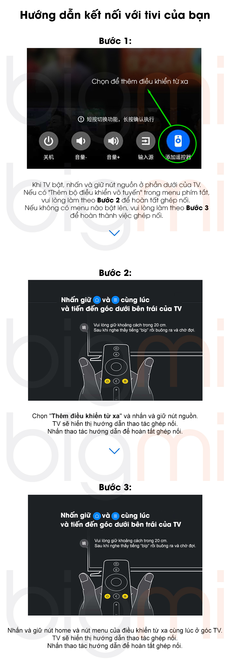 Dieu khien Bluetooth Tivi Xiaomi noi dia bigmivn 4