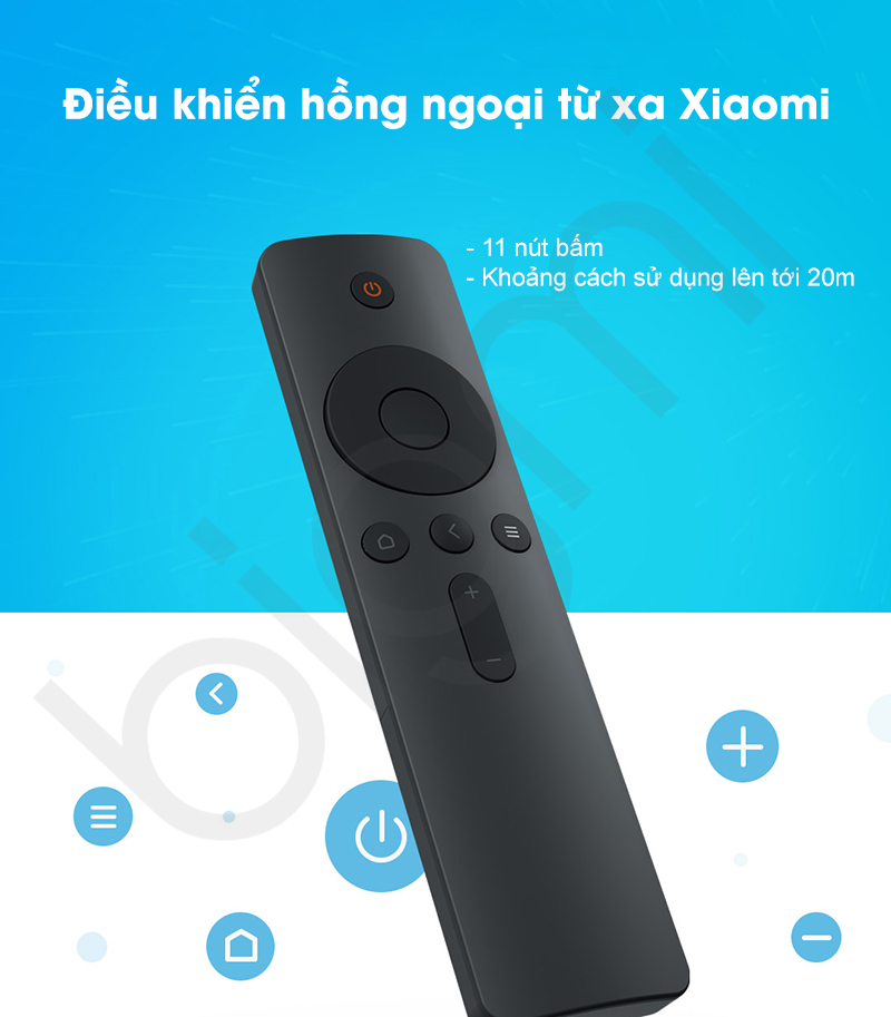 Dieu khien Hong ngoai tivi Xiaomi noi dia 3