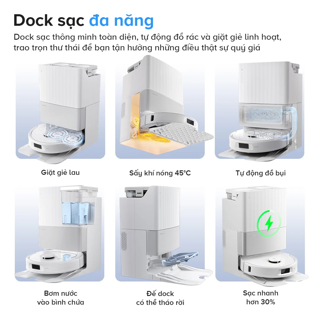 Dock Qrevo 5AE 9 - V - Tech Việt Nam - Vua Công Nghệ