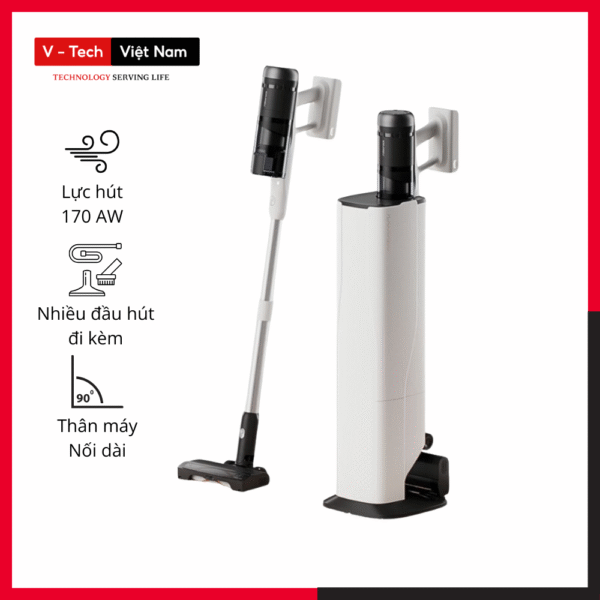 Máy Hút Bụi Cầm Tay Không Dây Roborock H60 Hub Pro