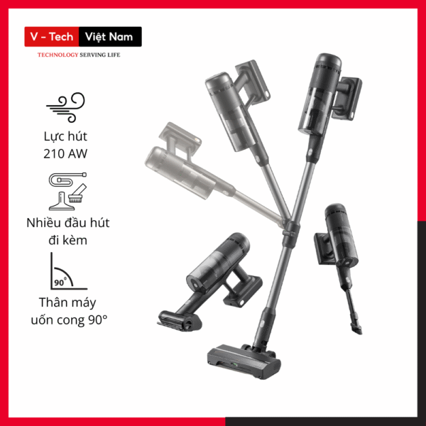 Máy Hút Bụi Cầm Tay Không Dây Roborock H60 Ultra