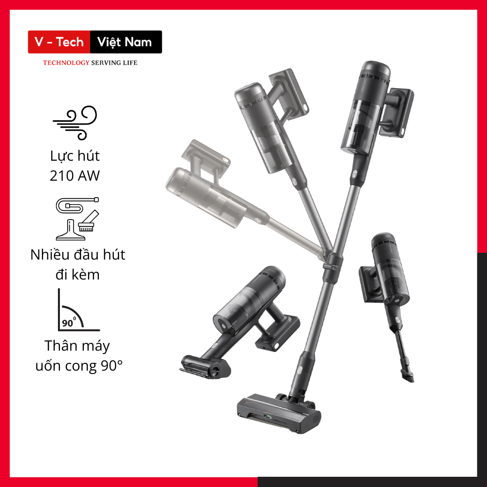 Máy Hút Bụi Cầm Tay Không Dây Roborock H60 Ultra