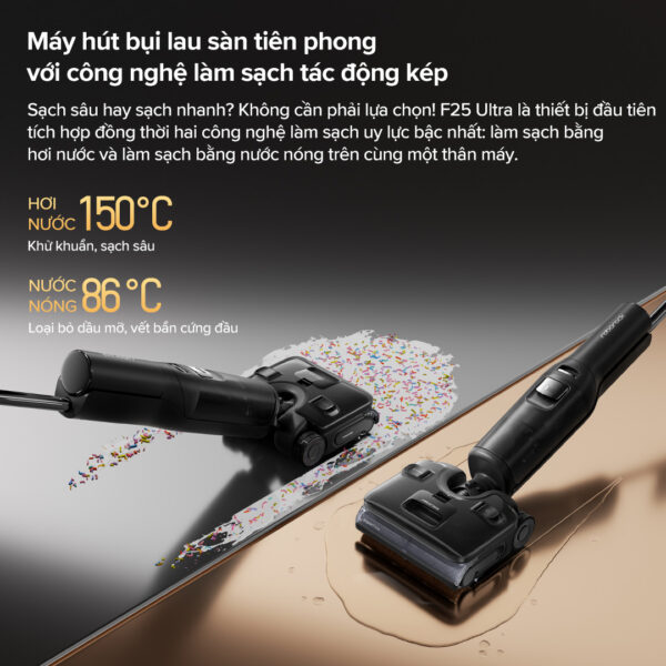 Máy hút bụi cầm tay không dây Roborock F25 Ultra