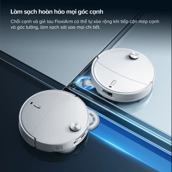 Robot Hút Bụi Lau Nhà Roborock Qrevo Curv 2 Pro