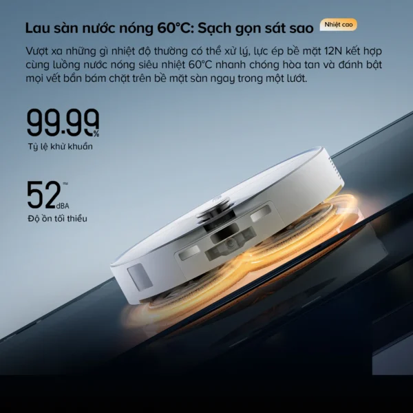 Robot Hút Bụi Lau Nhà Roborock Qrevo Curv 2 Pro