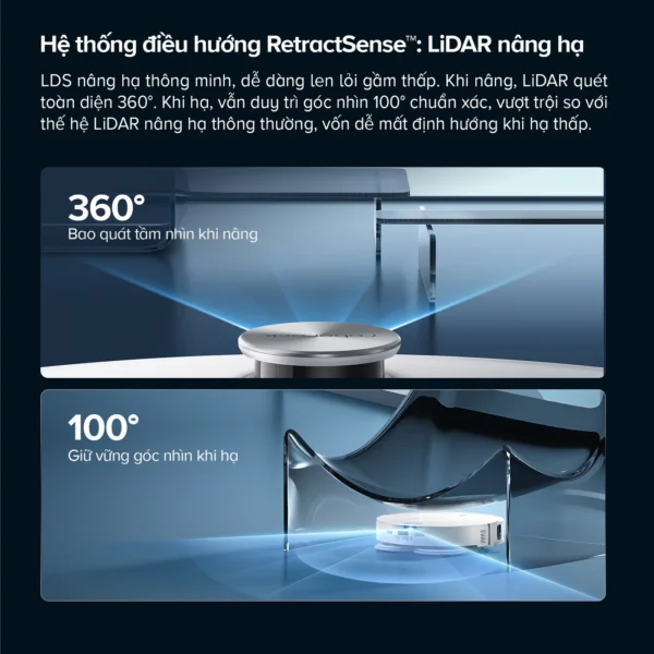 Robot Hút Bụi Lau Nhà Roborock Qrevo Curv 2 Pro
