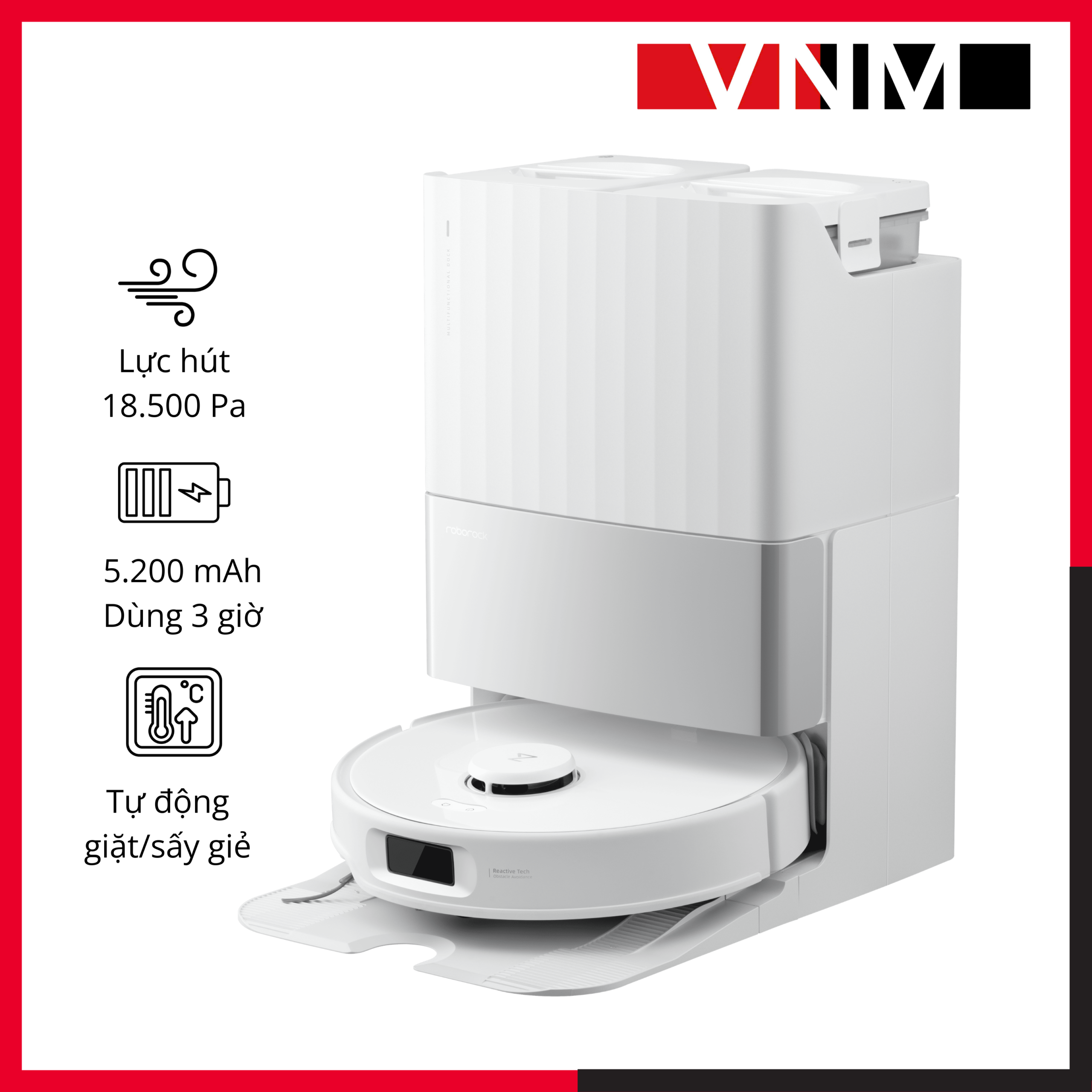 Robot hút bụi Roborock Q Revo Edge 5V1