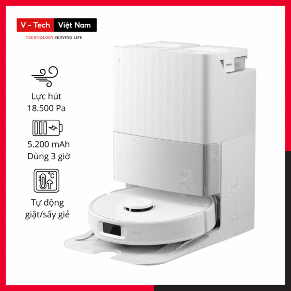 Robot hút bụi Roborock Qrevo C Pro