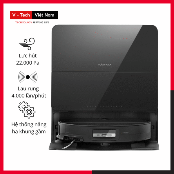Robot hút bụi lau nhà Roborock Saros 10