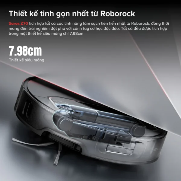 Robot hút bụi Roborock Saros Z70