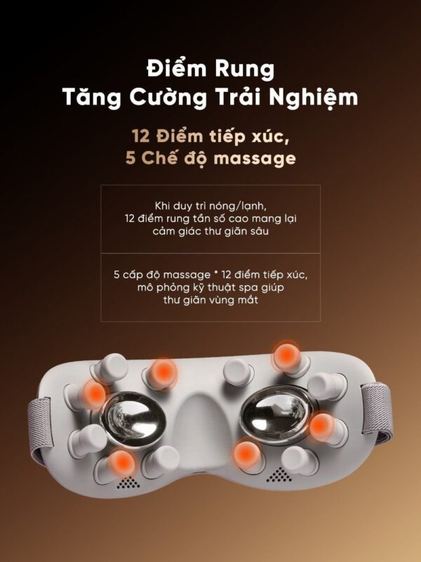 Máy Massage Mắt Breo See K Pro – Làm Lạnh Làm Nóng Giảm Thâm Mắt – Xoa Bóp Thư Giãn Mắt