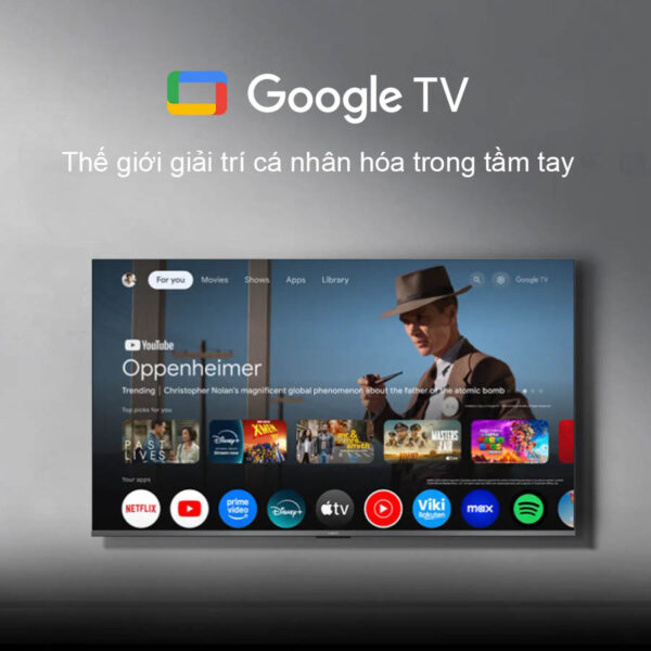 Tivi Xiaomi 55 inch A Pro Google TV QLED 2026 4K L55MB-APSEA 2026 – Bản Quốc Tế