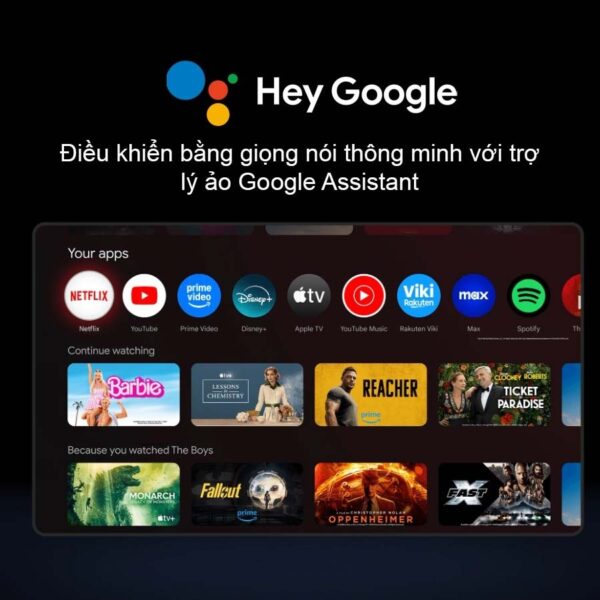 Tivi Xiaomi 55 inch A Pro Google TV QLED 2026 4K L55MB-APSEA 2026 – Bản Quốc Tế