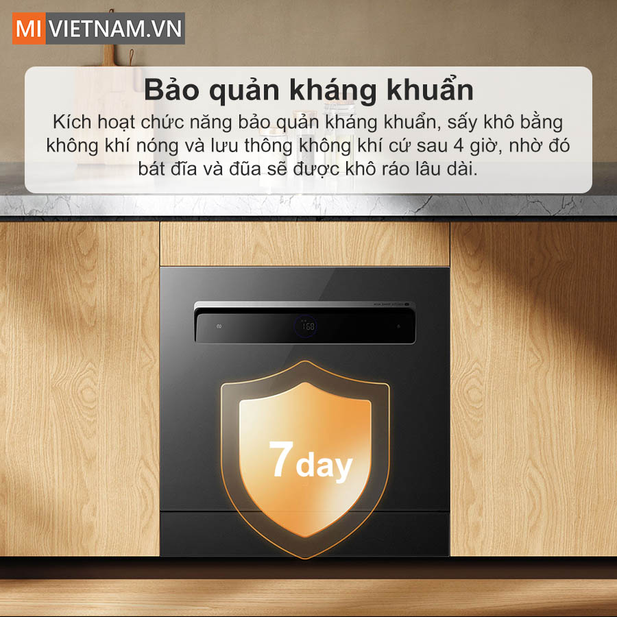 Lưu trữ kháng khuẩn 7 ngày