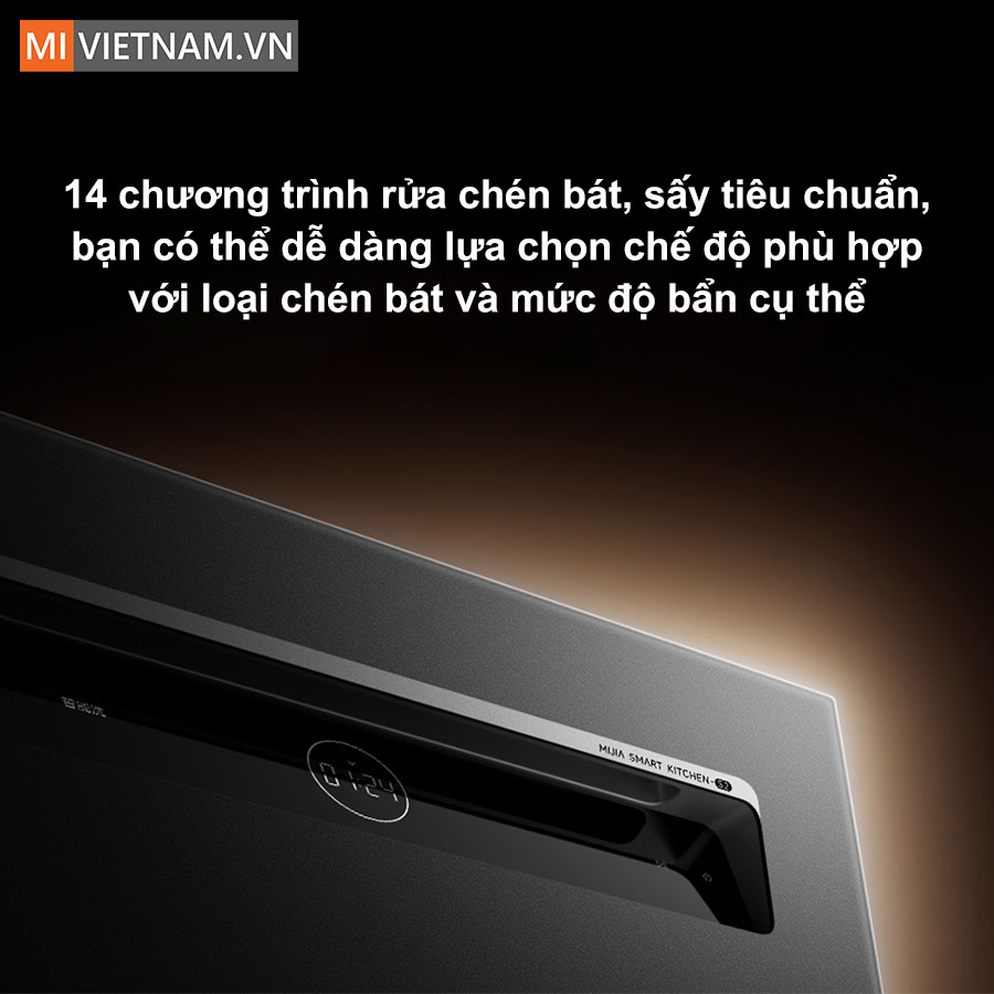 Đáp ứng mọi nhu cầu với 14 chế độ rửa linh hoạt