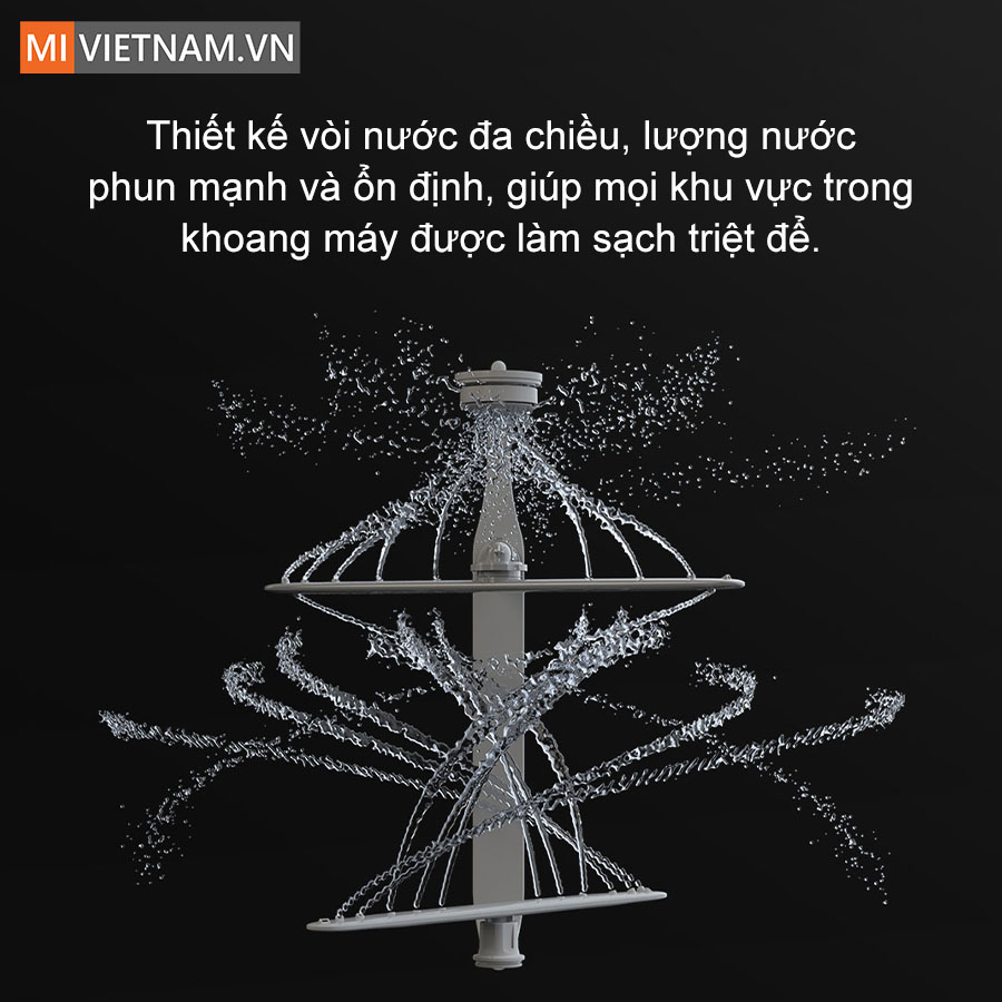 hệ thống ba lớp phun nước