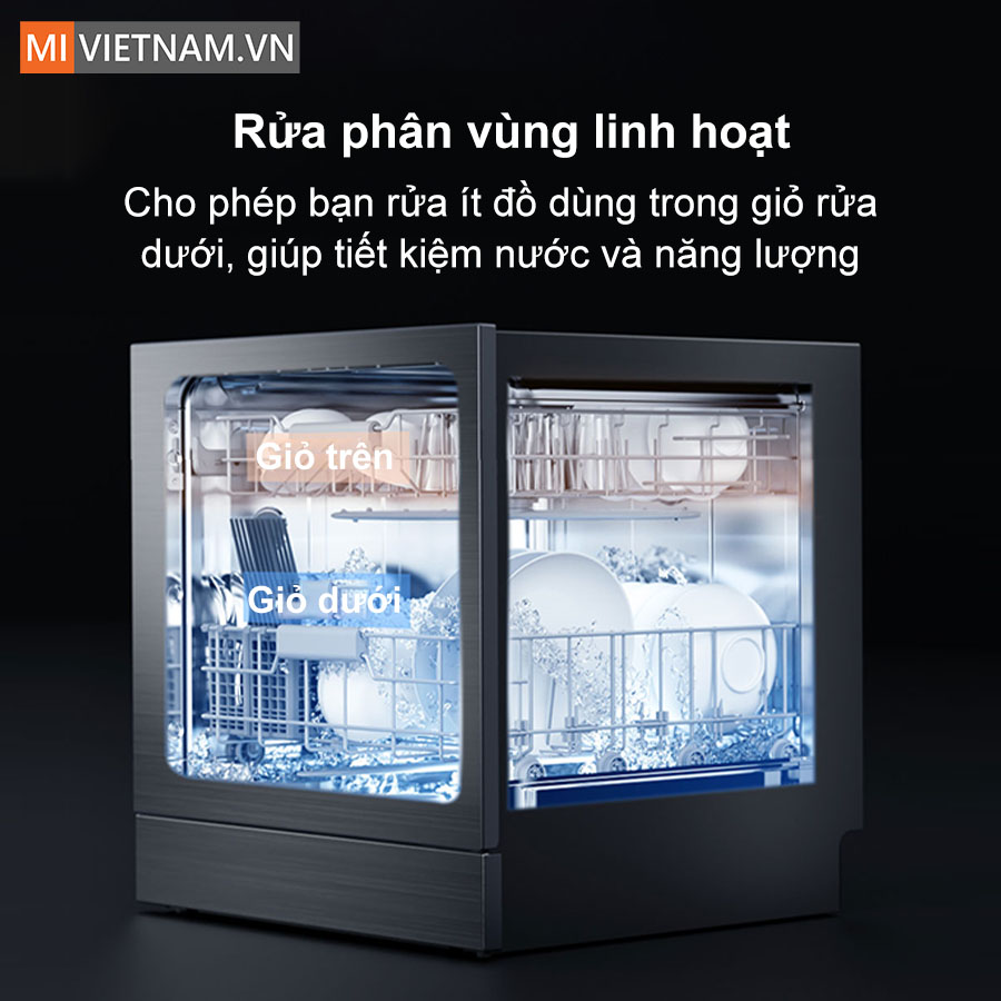 Tính năng rửa phân vùng linh hoạt