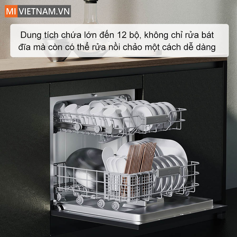 Dung tích lớn 12 bộ