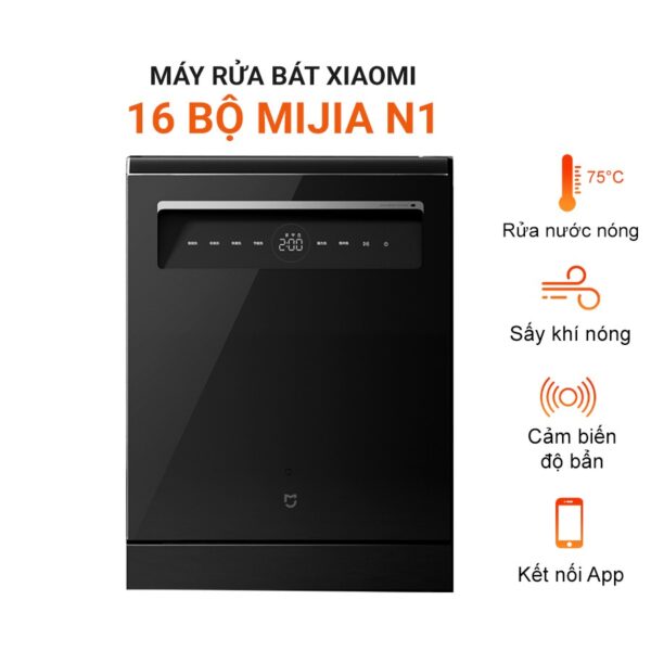 Máy rửa bát, rửa chén Xiaomi 16 bộ Mijia N1 – Hàng chính hãng