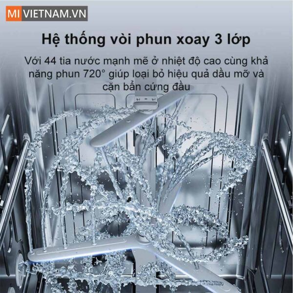 Máy rửa bát, rửa chén Xiaomi 16 bộ Mijia N1 – Hàng chính hãng