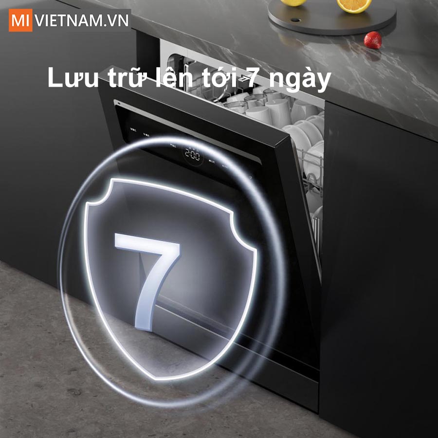 lưu trữ lên tới 7 ngày