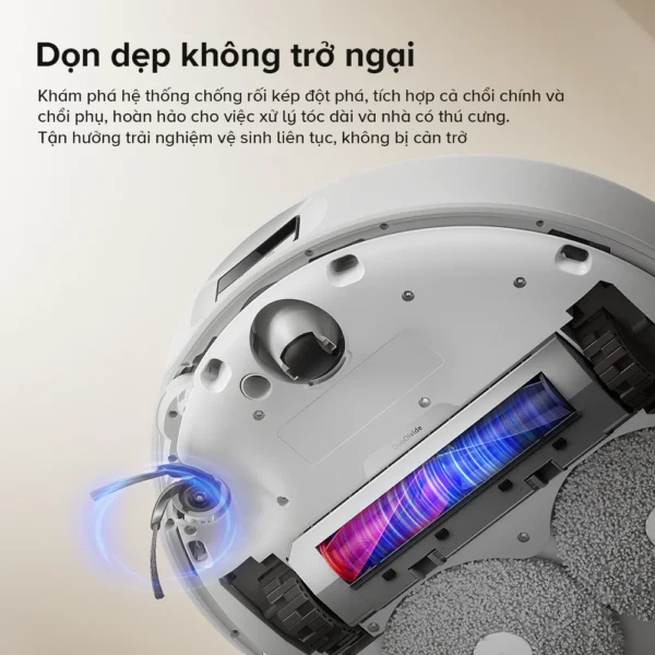 Robot hút bụi Roborock Qrevo CurV