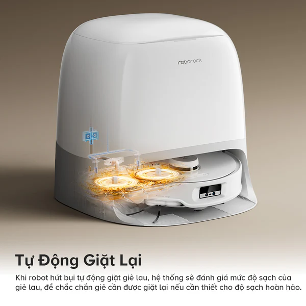 Robot hút bụi Roborock Qrevo CurV