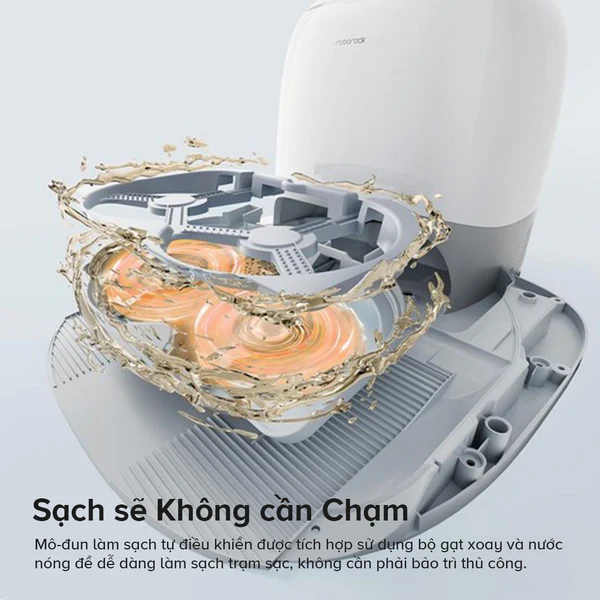 Robot hút bụi Roborock Qrevo CurV