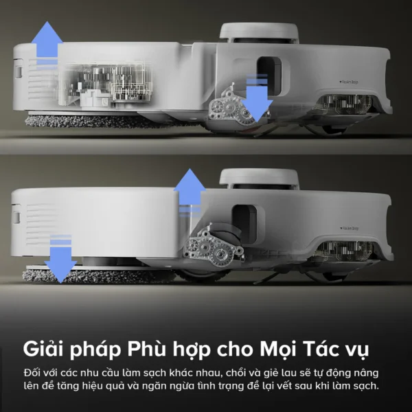 Robot hút bụi Roborock Qrevo CurV