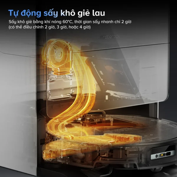 Robot hút bụi lau nhà Roborock Saros 10