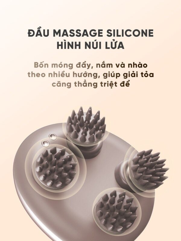 Máy Massage Đầu Breo Scalp Mini – Xoa Bóp Đa Điểm Kích Thích Mọc Tóc – Tăng Lưu Thông Máu