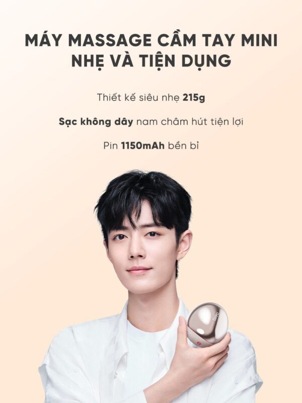 Máy Massage Đầu Breo Scalp Mini – Xoa Bóp Đa Điểm Kích Thích Mọc Tóc – Tăng Lưu Thông Máu