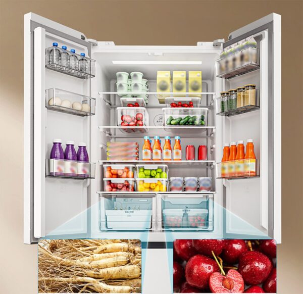 Tủ lạnh Xiaomi Mijia 439L, 4 cửa, thiết kế mỏng, tiết kiệm điện