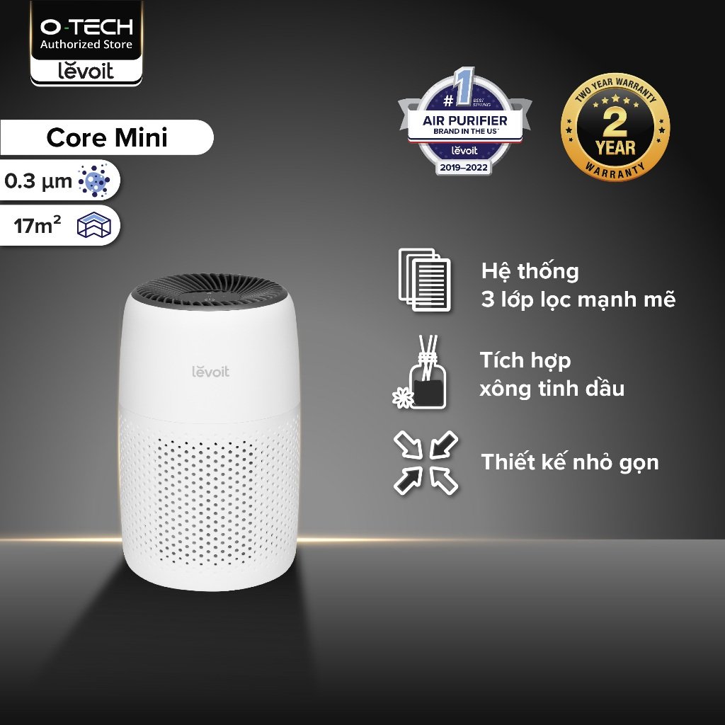 Máy lọc không khí Levoit Core Mini 17m2